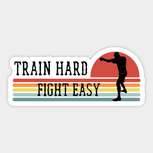 Man Kickboxer Man Muay Thai Sticker